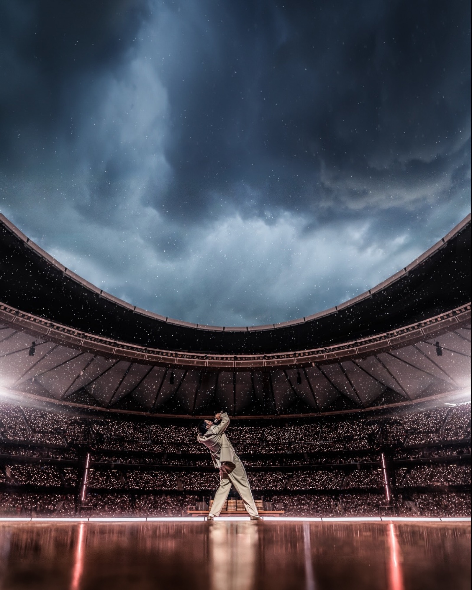 bad bunny world tour lighting 01 — Bad Bunny show photo