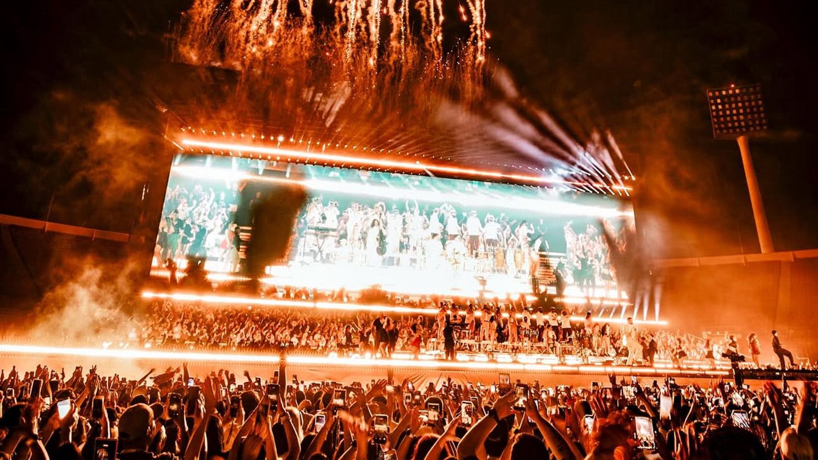 bad bunny world tour stage 02 — Bad Bunny show photo